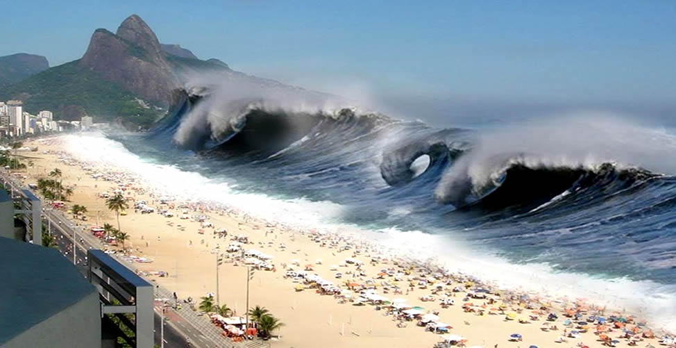 Sonhar Com Tsunami na Praia